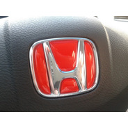 Aplique Vermelho Para Volante Honda Civic E Si Crv Fit