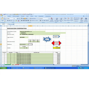 plantilla de facturas vertical horizontal en excel computación en
