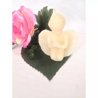 Hermoso Ángel Incado 10cm Recuerdos Paquete Con 7 Velas 