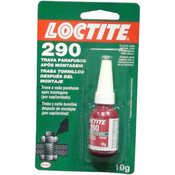Pack X2 Trabado De Roscas 290 X 10 Gr Blister Loctite