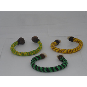 Ide Pulsera De Santeria Tipo Tumbaga
