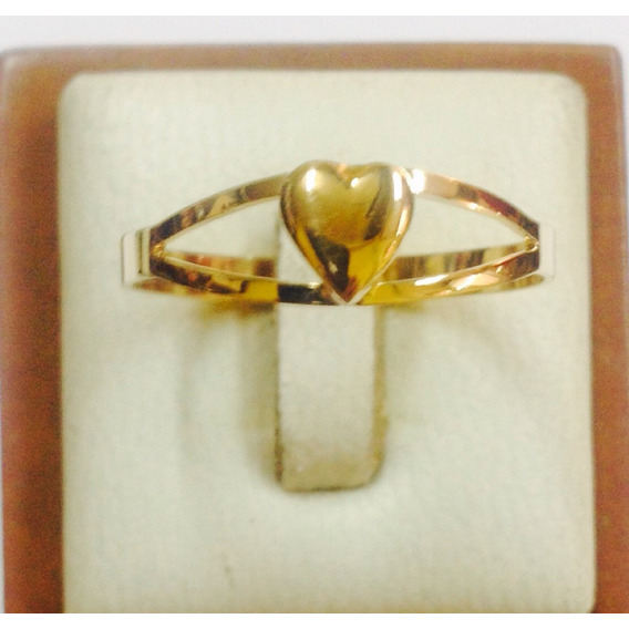 Anillo Oro 18 Ktes Corazón Psp Gps