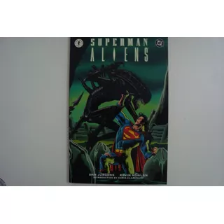 Cx V 56 # Dc Importado  Superman Vs Alien Encadernado Ingles
