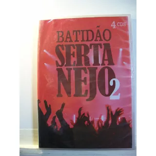 Batidão Sertanejo 2, Com 4 Cds, 2010, Original Lacrado