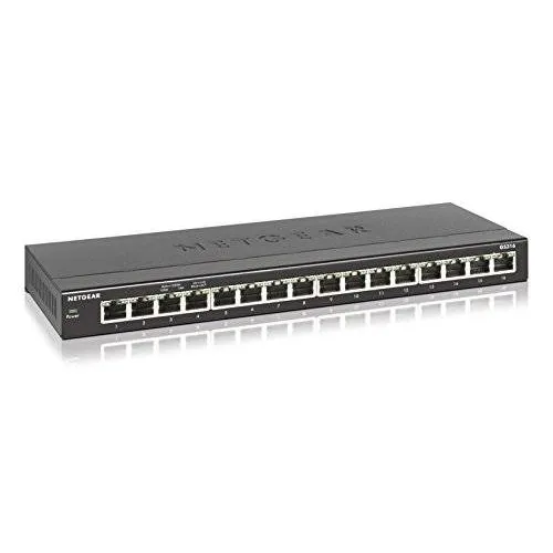 Interruptor De Netgear De 16 Puertos Ethernet Gigabit De Sob