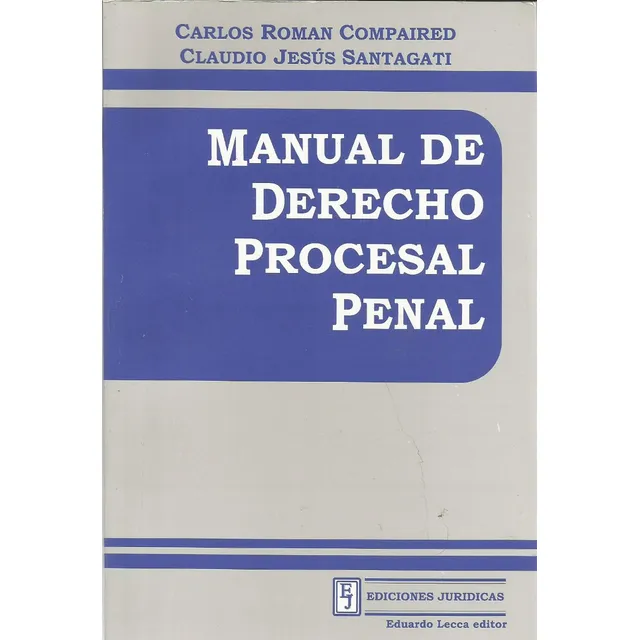 Manual De Derecho Procesal Penal Compaired
