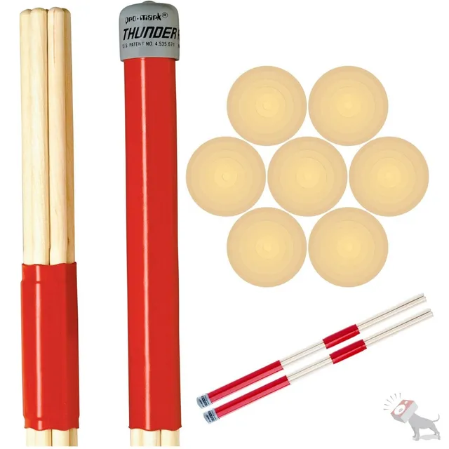 Escobillas Para Bateria Pro-mark Thunder Rods Madera