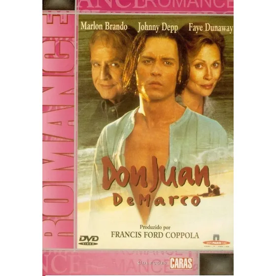 Dvd Don Juan De Marco Com Johnny Depp Colecao Caras