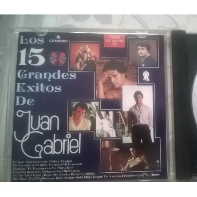 Juan Gabriel Cd Los 15 Grandes Exitos