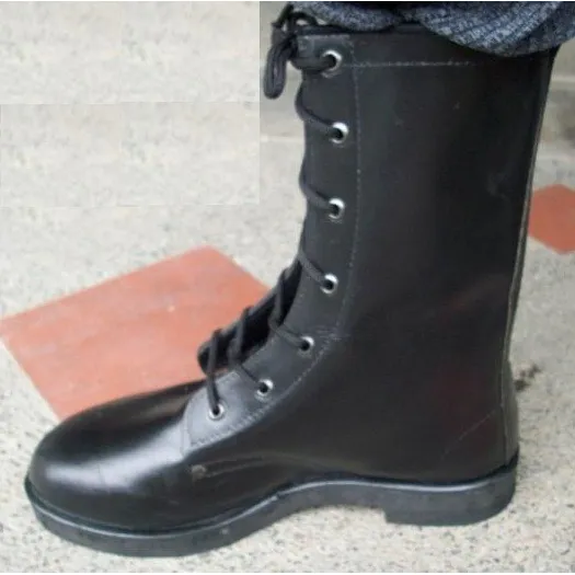Botas En Cuero Tipo Militar Calzado Antideslizante Medellin