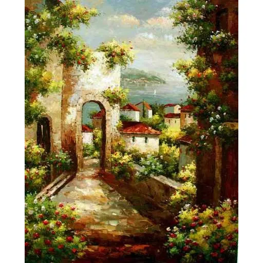 Lamina 45 X 30 Cm. - Replica De Pintura Al Oleo