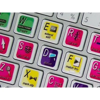 Final Cut Calcomanias Para Edicion Con Teclado De Apple Mac