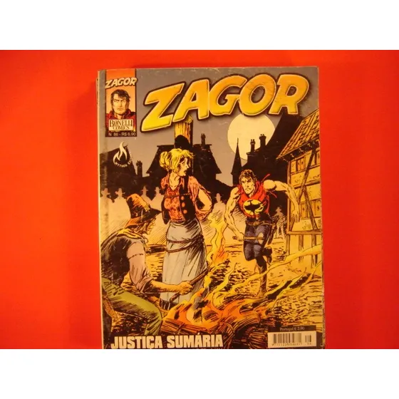 Zagor   86     Justiça Sumaria       Bonelli Comics
