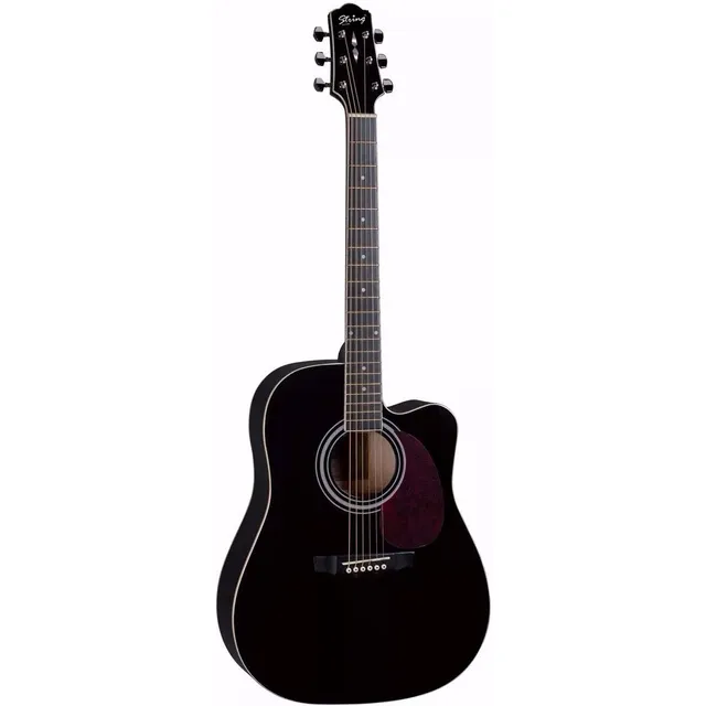 Guitarra Jumbo Marca String Acustica Jumbo Importada