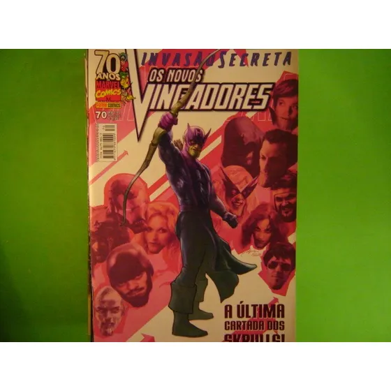 Cx I 67 Mangá Hq Dc  Invasão Secreta Os Novos Vingadores  70
