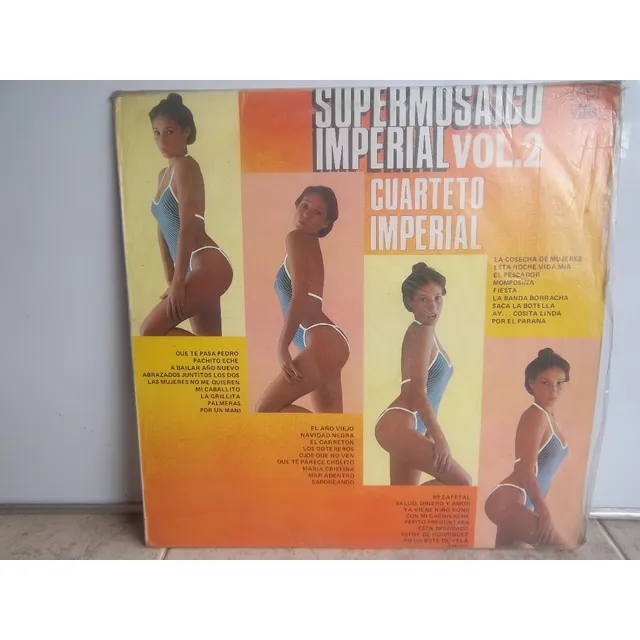 Cuarteto Imperial Super Mosaico Imperial Vol 2 Lp Vinilo 