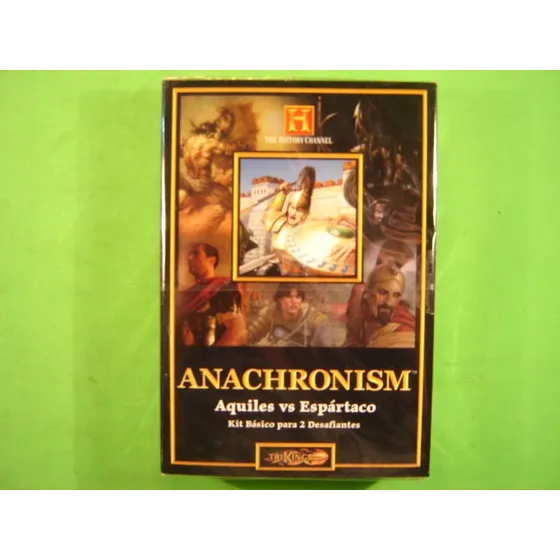 Cx Anachronism Card Games Aquiles Vs Espartaco  Kit 2 Jog.