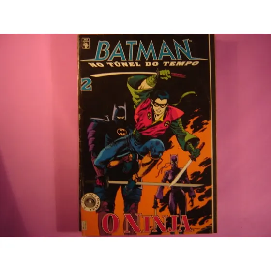 Cx B 20 Mangá Hq Coleção Dc Batman No Tunel Do Tempo  Vol 02