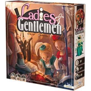Ladies & Gentlemen - Jogo Tabuleiro Imp. Libellud Asmodee Ladies & Gentlemen - Jogo Tabuleiro Imp. Libellud Asmodee