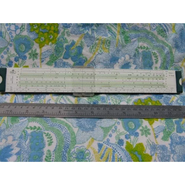 Mundo Vintage: Regla Calculo Faber Castell 52/82 Rdc Ectr5s