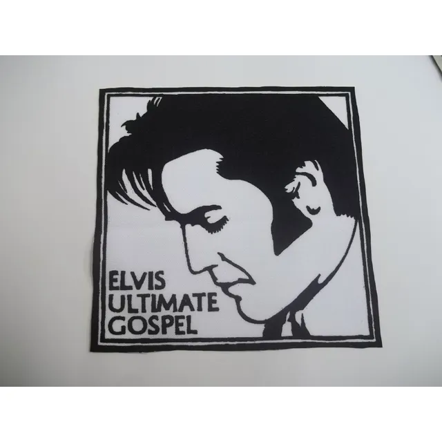 Elvis Ultimate Gospel Patche Costurar Roupa Jaqueta