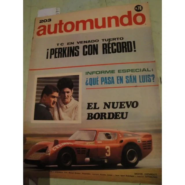 Automundo 203 Chevrolet Beufer Anexo Torino Liebre Fiat 130
