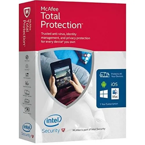 Mcafee Total Protection 2016 Código Clave Dispositivos Ilimi