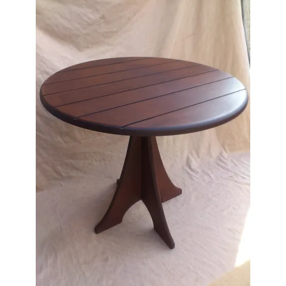 Mesita Ratona De Madera (mdf) Lustre Mate Living Cuarto