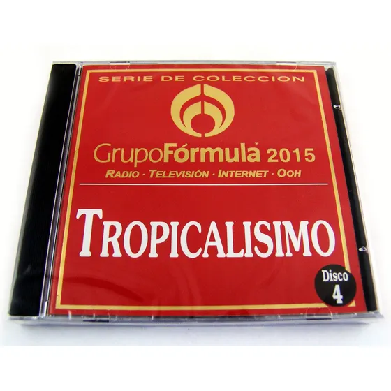 Grupo Formula Tropicalisimo Disco 4 Cd 2015