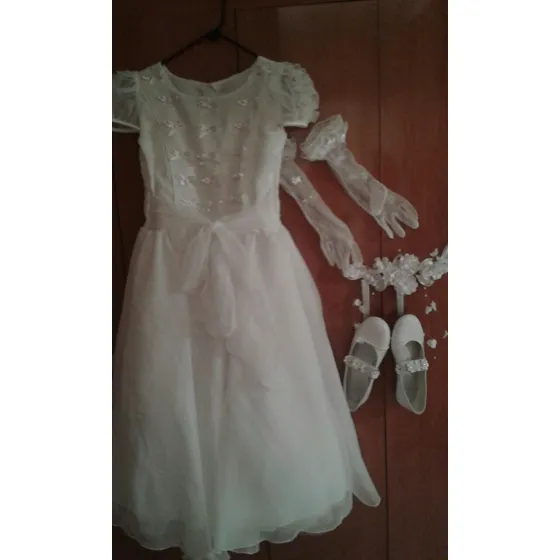 Vestido De Comunion (kit Completo)