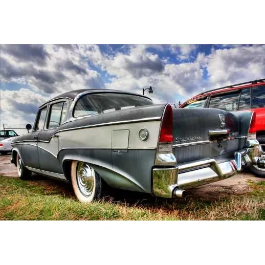 Lámina 45 X 30 Cm - Autos Clásicos Studebaker President 1956