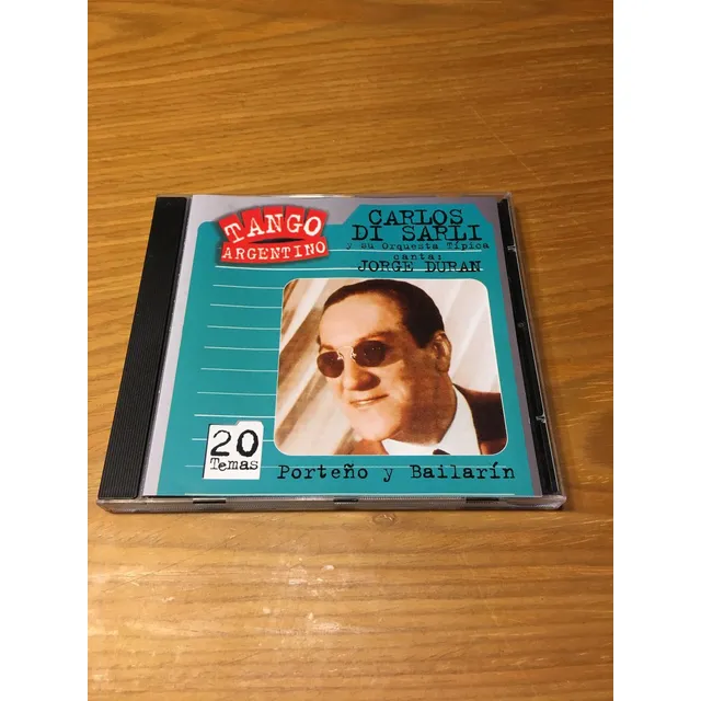 Carlos Di Sarli Porteño Y Bailarin Cd Tango Jorge Duran