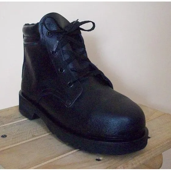 Botas Trabajo Industrial Cuero Puntera De Seguridad Medellin