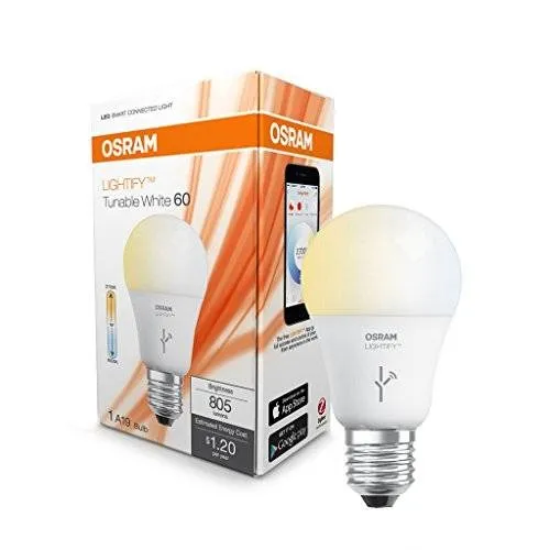 Bombilla Led De Osram Regulable Lightify Clásica Un Sintoniz