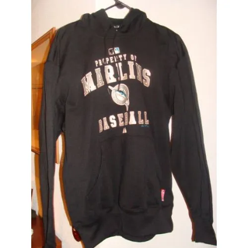 Amf44 Sweaters De  Los Marlins De Miami Therma Base Hoodie