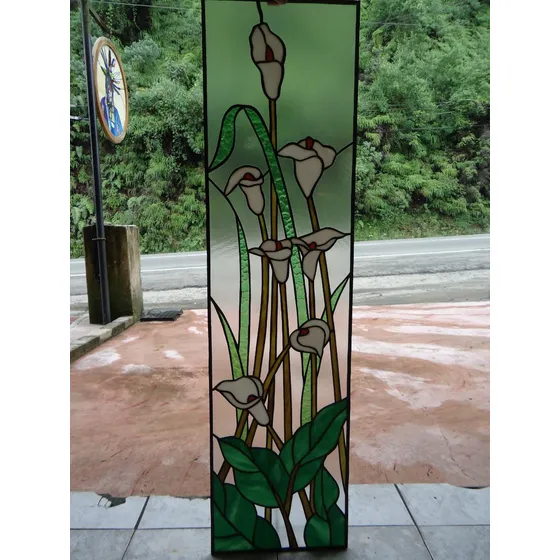 Vitral Diseño De Calas
