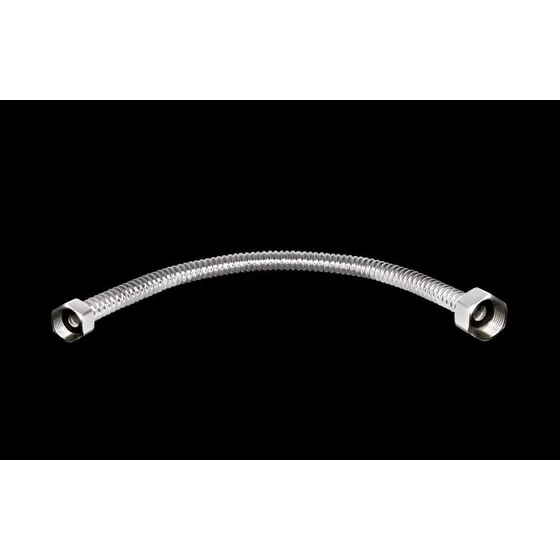 Manguera Canilla Sanitario Rigida 1/2  X 5/8  Metalica
