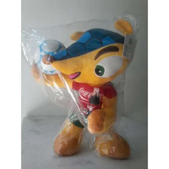 Mascote Fuleco Oficial Coca-cola Copa 2014