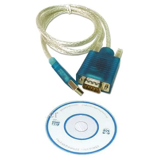 Practico Convertidor / Adaptador Usb A Rs-232 Db9 9 Pin