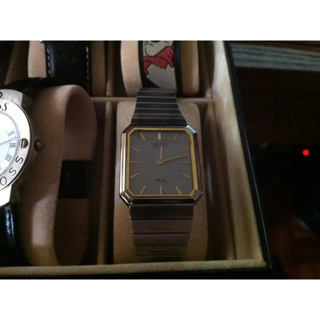 Amf44 Espectacular Reloj Seiko Extra Plano