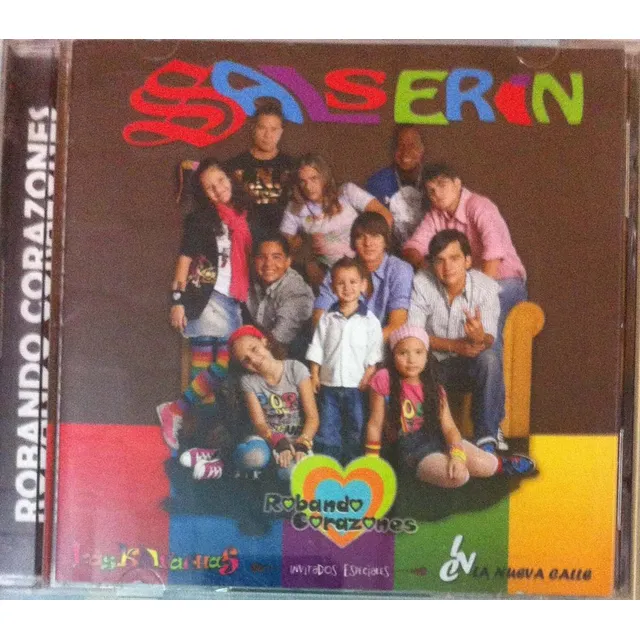 Salserin. Robando Corazones. Cd Original, Nuevo