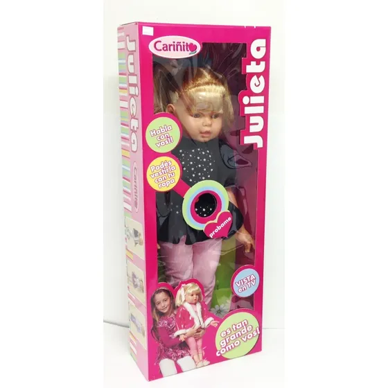 Muñeca Julieta Cariñito Habla 85cm / Open-toys 122 Ea