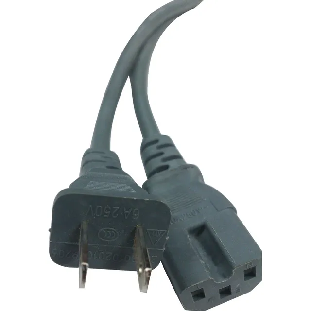 Cable Poder A/c Corriente Computadora Pc Xbox 360 Fat
