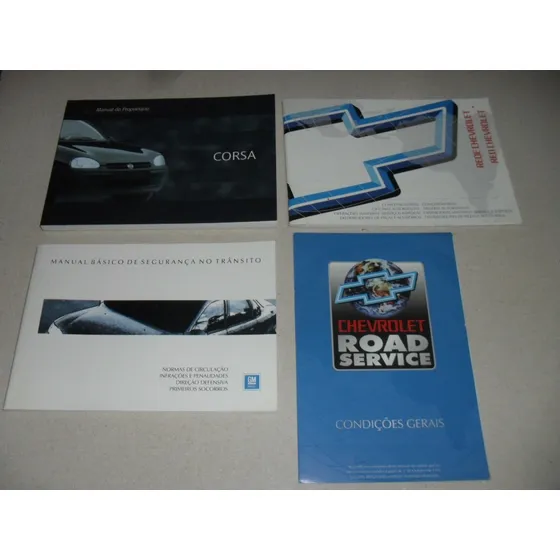 Corsa 99 - Manual Proprietário Corsa 1999 1.0 1.6 Completo -