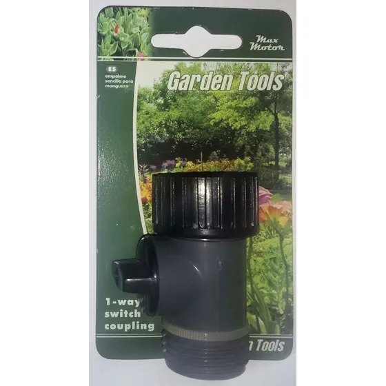 Conexion Plastica Para Manguera Empalme Sencillo Con Llave