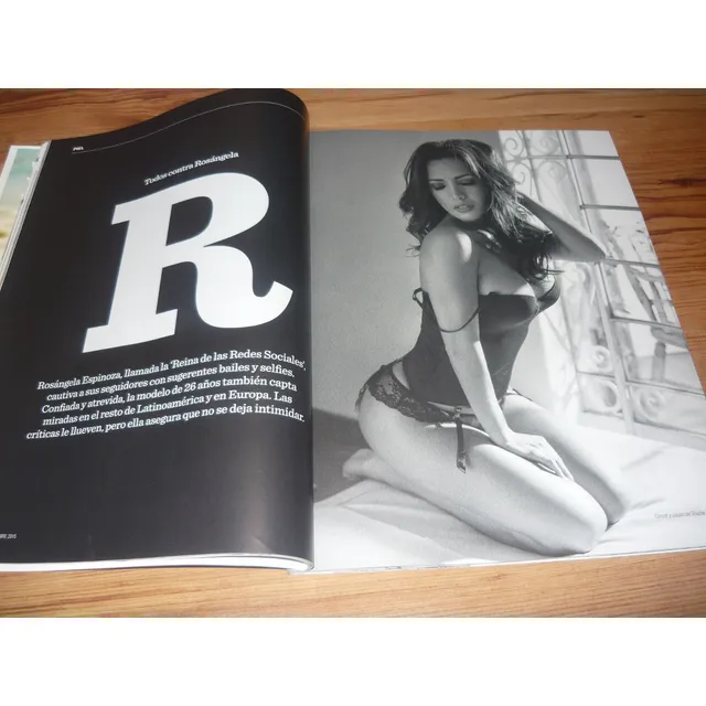 Revista Cosas Hombre-rosangela Espinoza