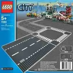 2 Bases Gris De Legos, Para Construir Sobre Ella, Calles