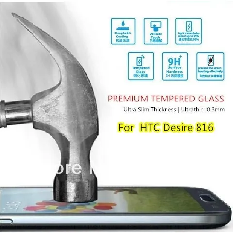 Htc Tempered Glass Modelos M7 M8 M9 One Max Desire 816 626