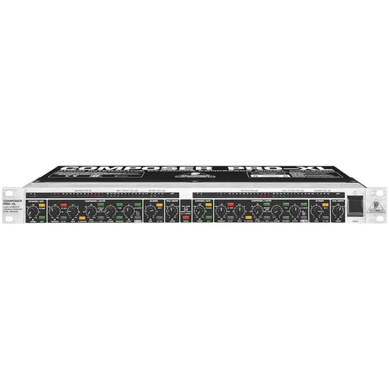 Compressor Behringer 2 Canais Composer Pro Xl Mdx2600 Bivolt