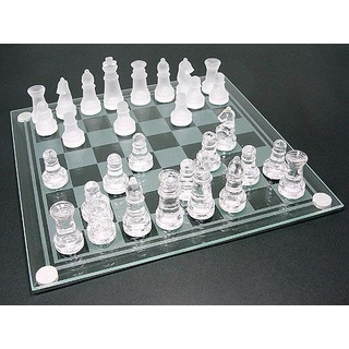Ajedrez Cristal 35cm X 35 Cm Vidrio Juego De Mesa Envio Ajedrez Cristal 35cm X 35 Cm Vidrio Juego De Mesa Envio